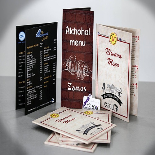 Menus & Restaurant Printings